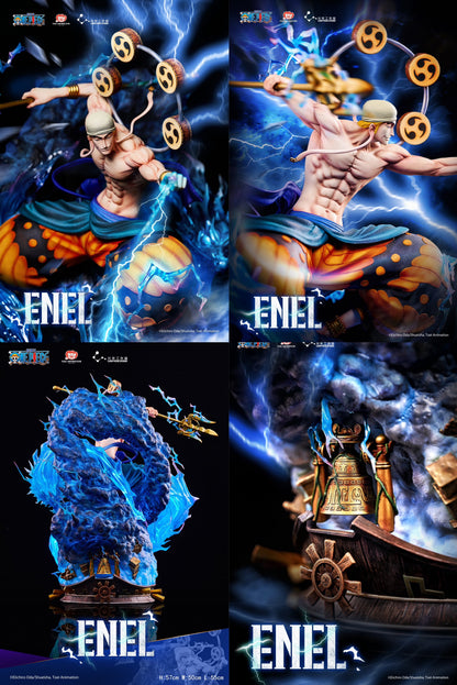 [PREVENTA] One piece Enel Statue Light Year Studio