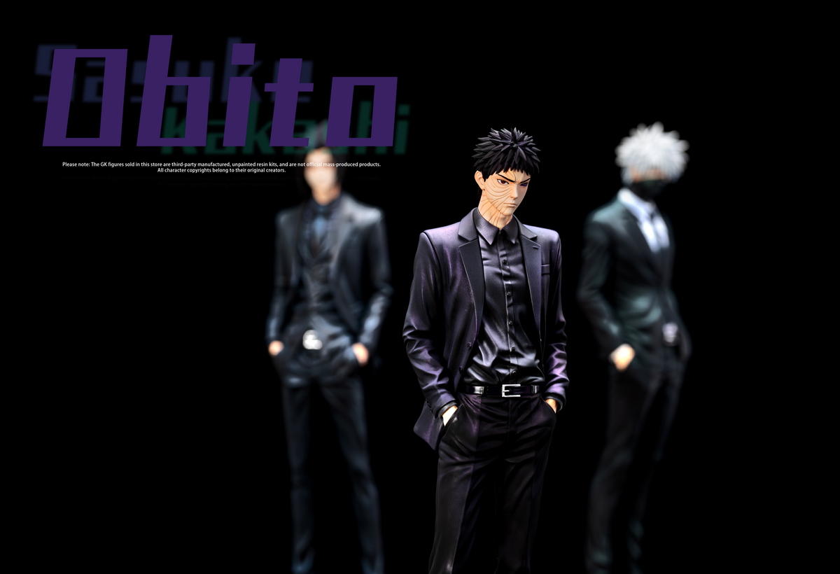 [PREVENTA] Sasuke, Obito y Kakashi- Naruto- Estatua 1/6 - Butterfly Effect Studio
