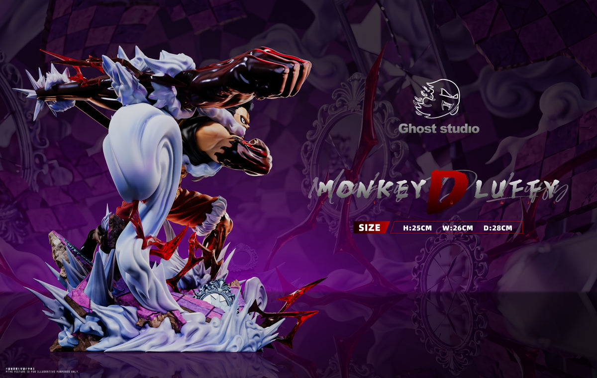 [PREVENTA] Luffy Gear 4 Snakeman- One piece- Estatua 1/8 - Ghost Studio