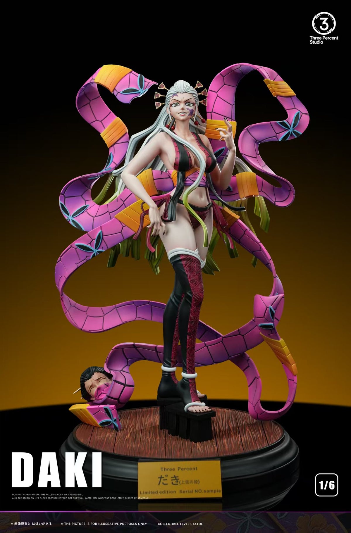 [PREVENTA] Daki- Demon Slayer - Estatua 1/6 - Three Percent Studio