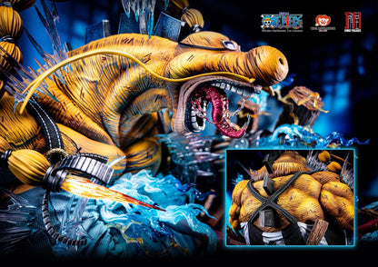 [PREVENTA] Sanji Vs Queen Statue JIMEI PALACE (Licenciada)