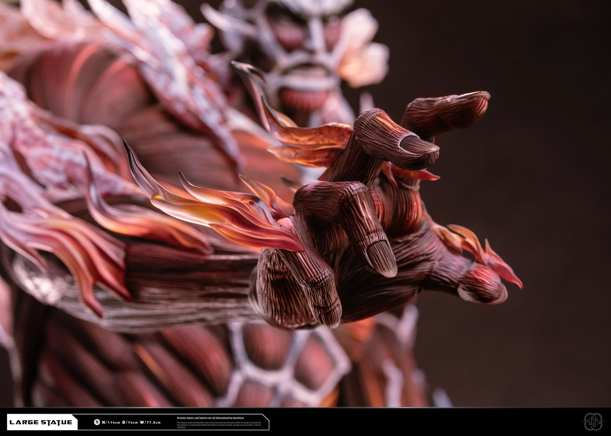 [PREVENTA] Titán Colosal- shingeki no kyojin- Estatua - Hertz Studio