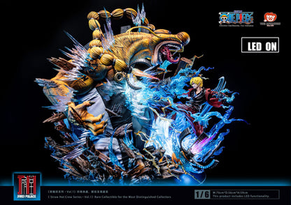 [PREVENTA] Sanji Vs Queen Statue JIMEI PALACE (Licenciada)