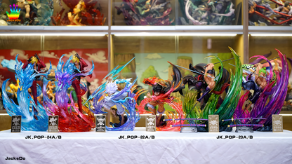 [STOCK OPEN BOX] Jacksdo Studio Luffy Nika Estatua de Resina