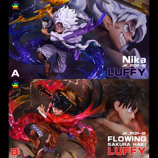 [STOCK OPEN BOX] Jacksdo Studio Luffy Nika Estatua de Resina