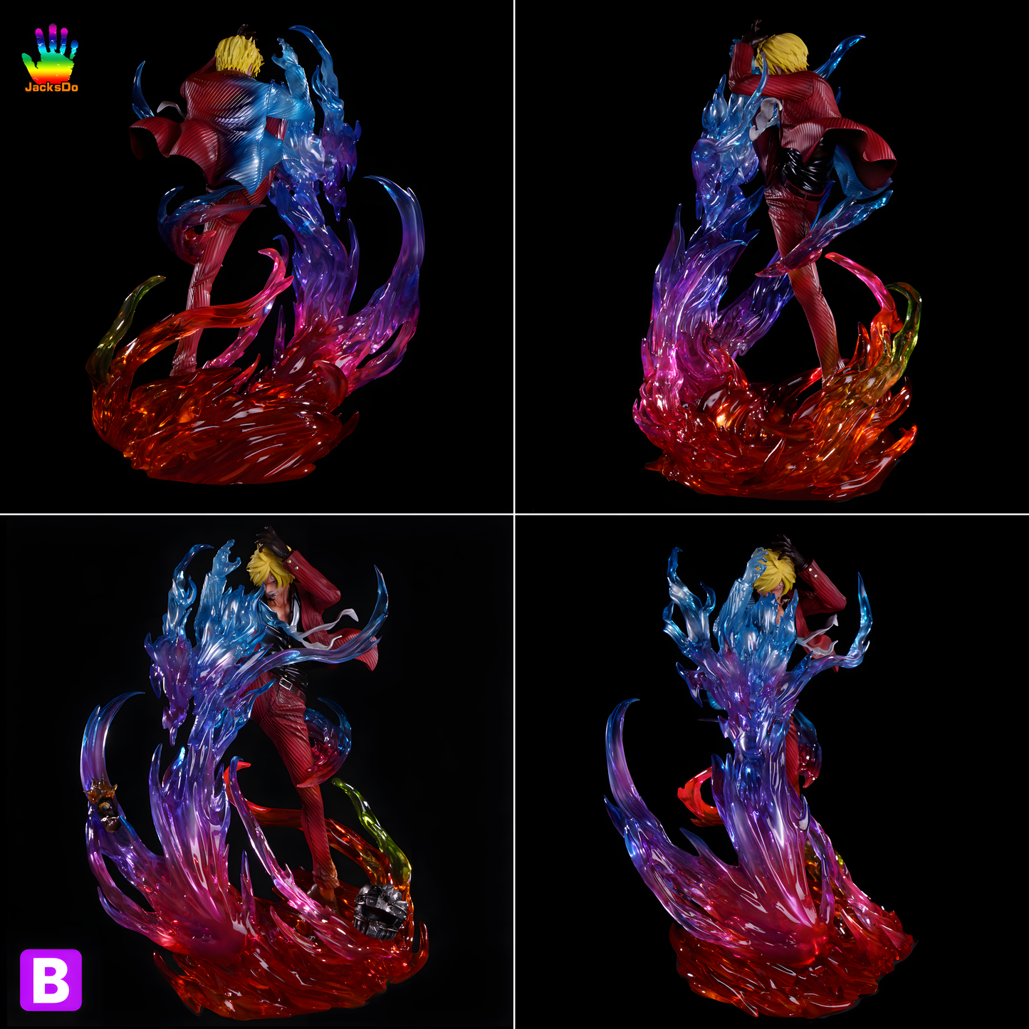 [CHINA STOCK] Jacksdo Studio Sanji Estatua de Resina
