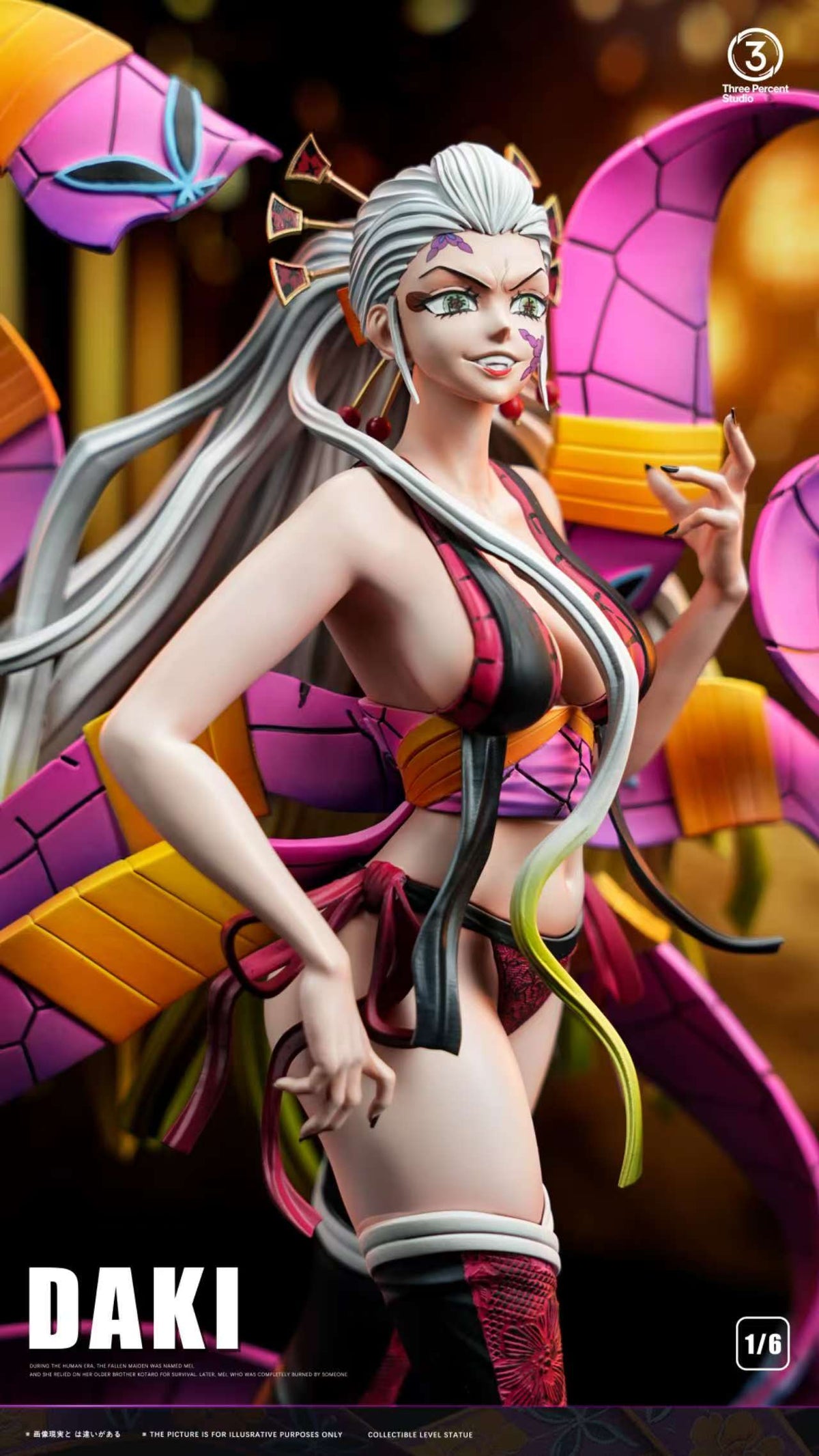[PREVENTA] Daki- Demon Slayer - Estatua 1/6 - Three Percent Studio