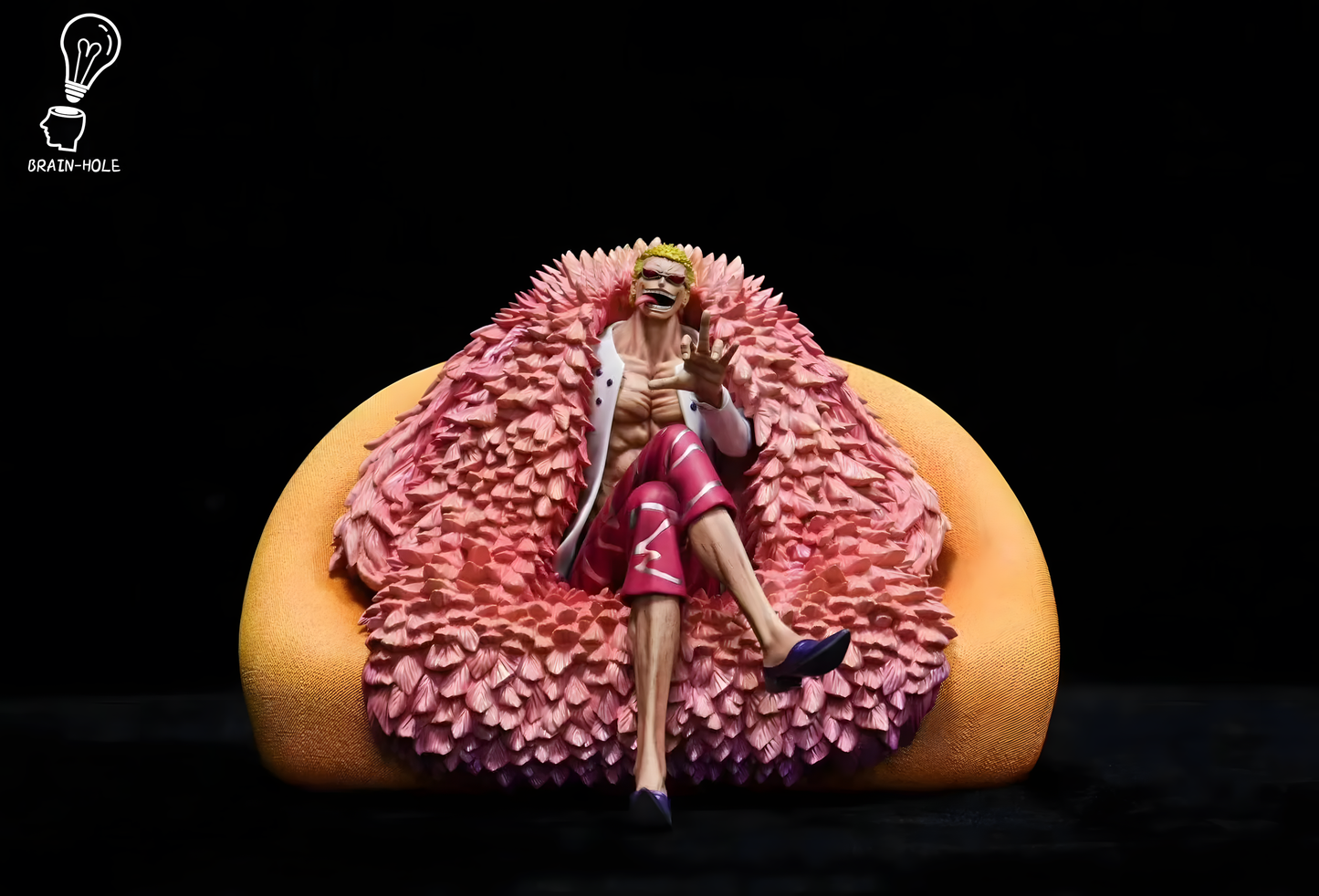 [ENCARGO] BrainHole Studio Donquixote Doflamingo Estatua de Resina