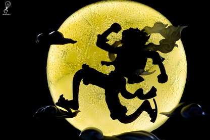 [STOCK] BrainHole Studio Luffy Gear 5 Lampara Estatua de Resina