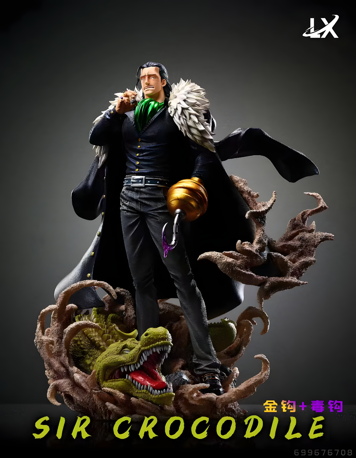 [ENCARGO] LX Studio Sir Crocodile Estatua de Resina