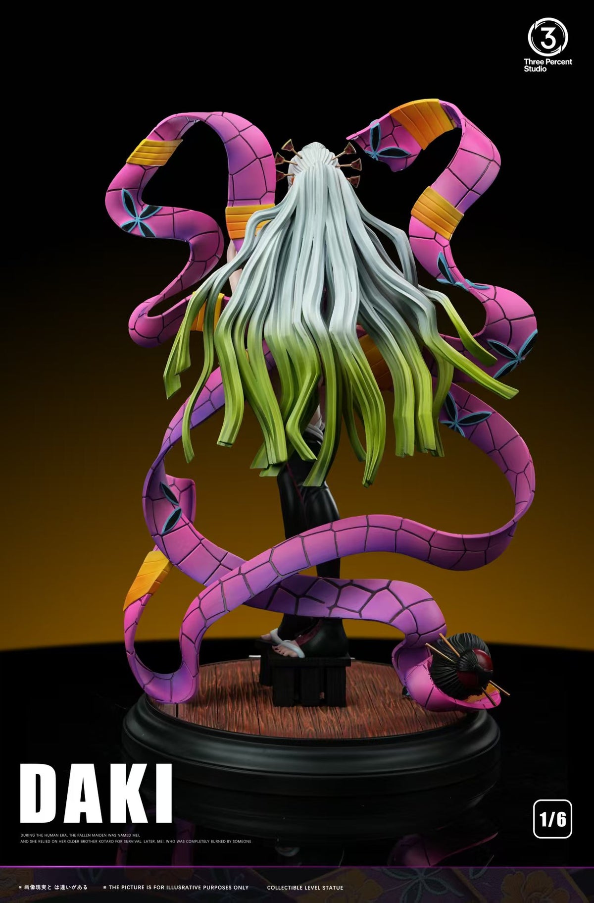 [PREVENTA] Daki- Demon Slayer - Estatua 1/6 - Three Percent Studio