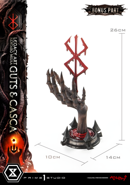 [PREVENTA] Prime 1 Studio Guts & Casca ~ Bonus Version Estatua Licenciada