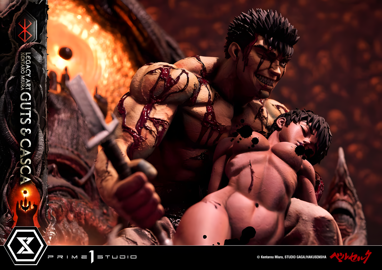 [PREVENTA] Prime 1 Studio Guts & Casca ~ Bonus Version Estatua Licenciada