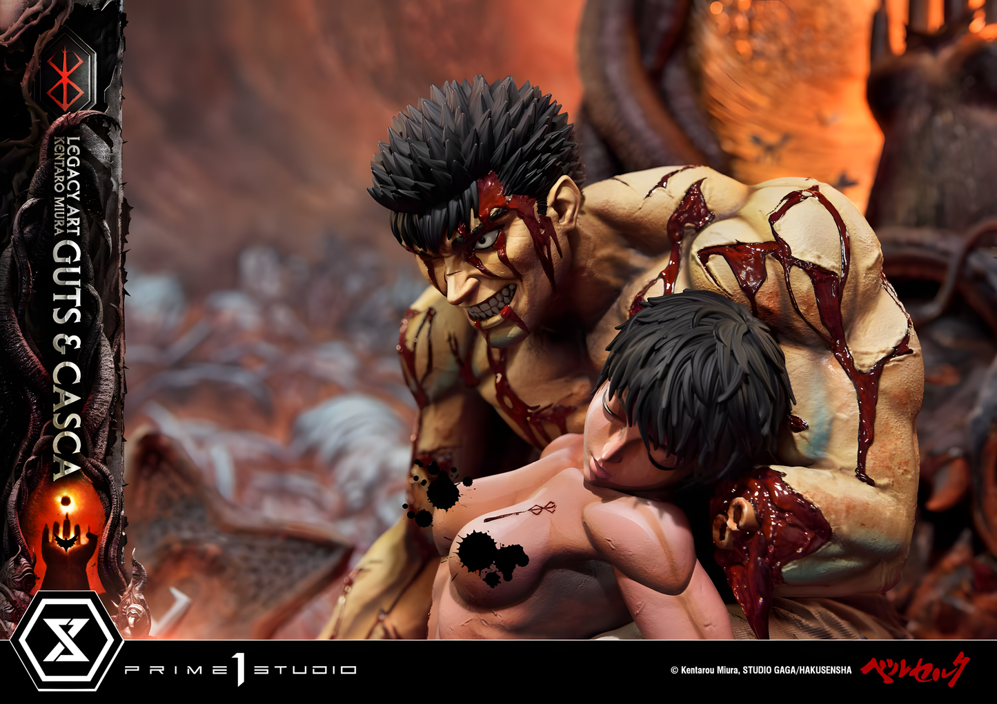 [PREVENTA] Prime 1 Studio Guts & Casca ~ Bonus Version Estatua Licenciada