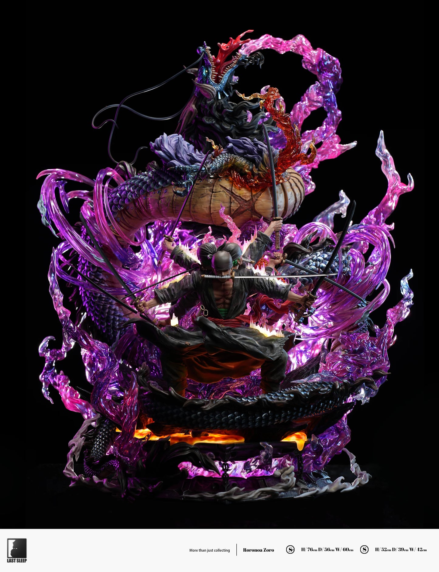 [STOCK OPEN BOX] LAST SLEEP Zoro S Estatua de Resina