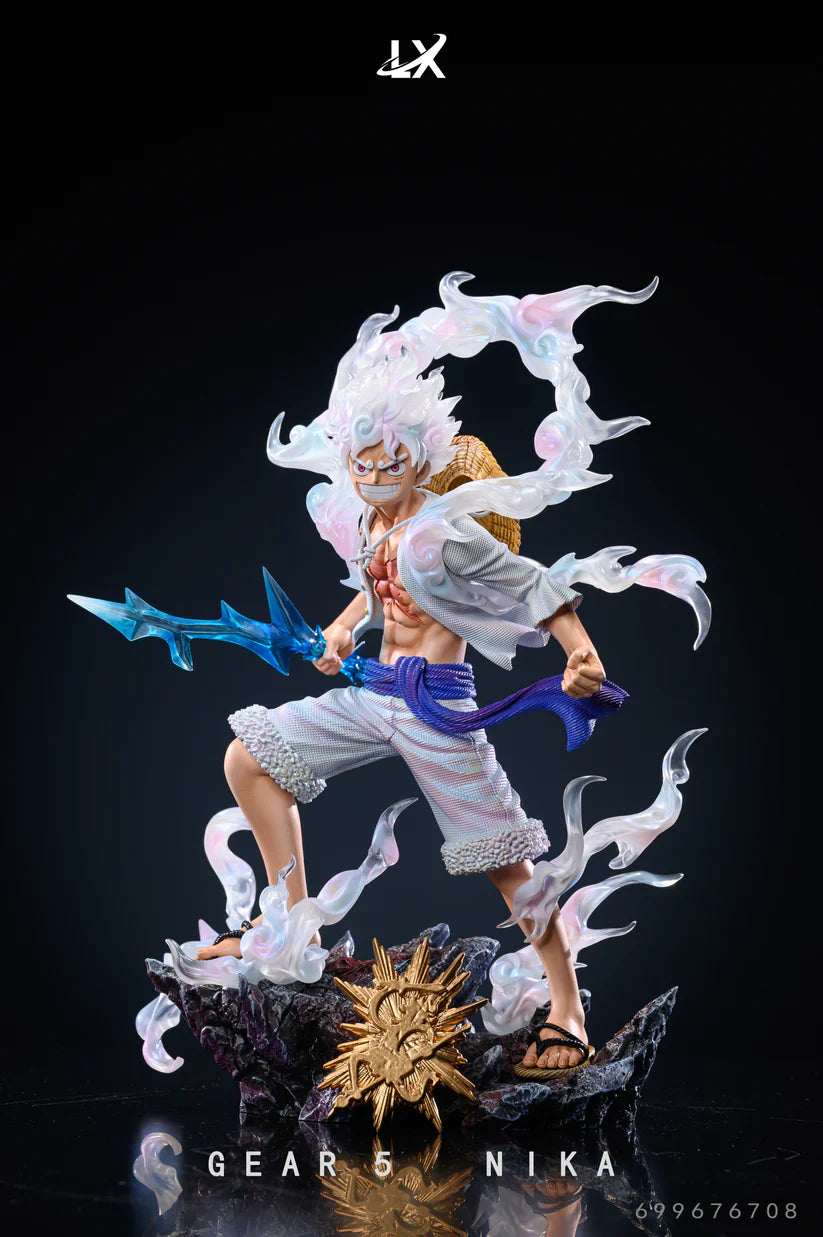 [STOCK OPEN BOX] LX Studio Monkey D. Luffy Gear 5 Estatua de Resina