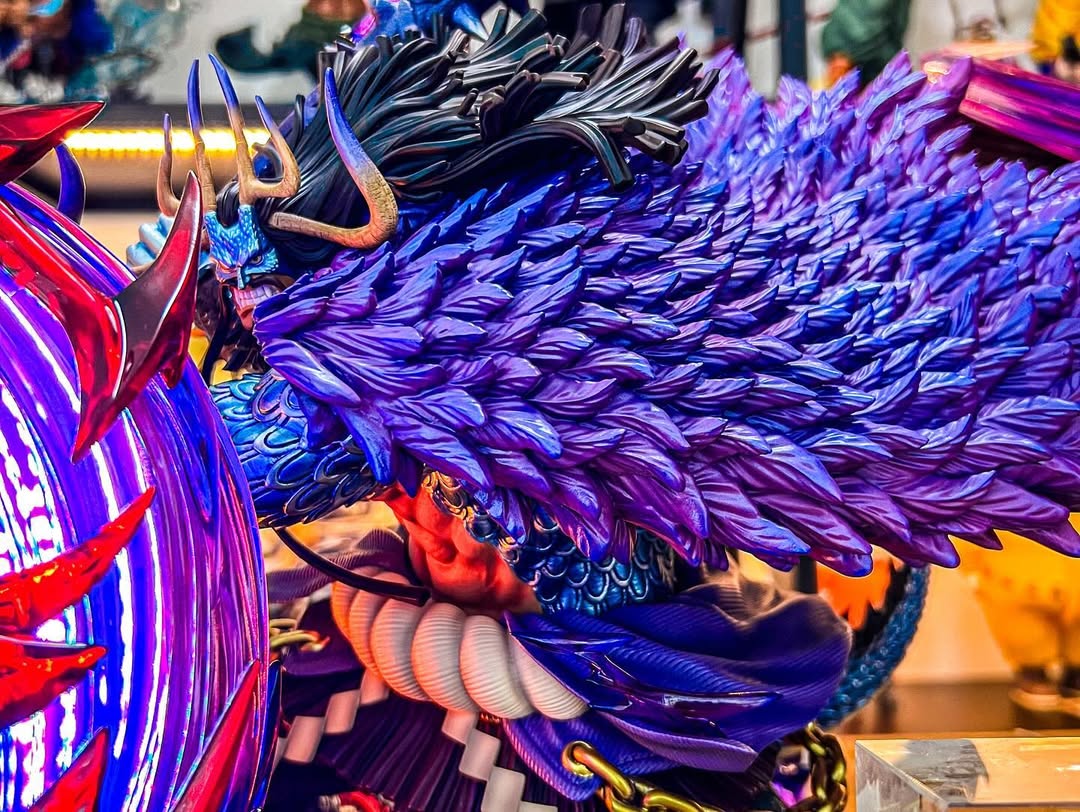 STOCK OPEN BOX] LX Studio Kaido & Bigmom Hakai Estatua de Resina