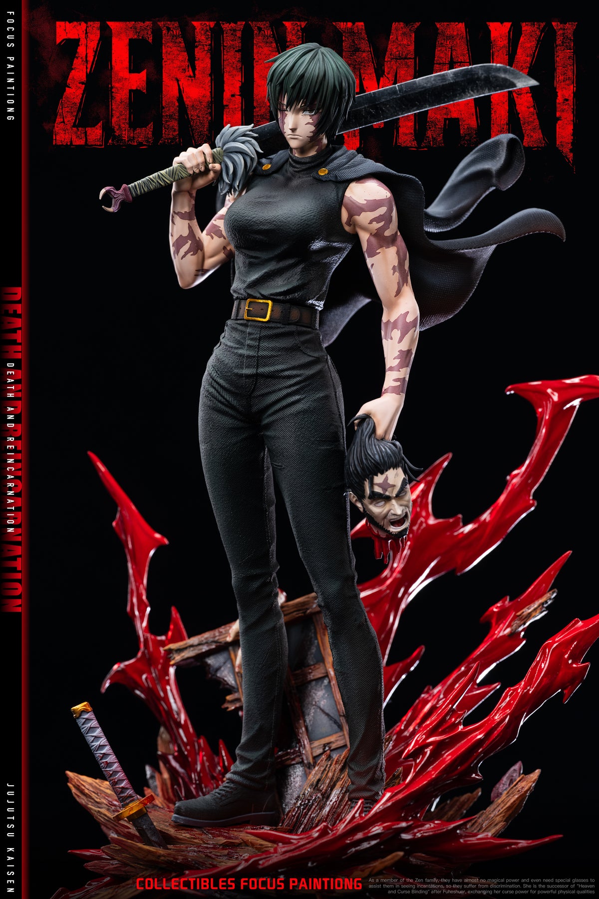 [PREVENTA] Zenin Maki- Jujutsu Kaisen- Estatua 1/6- BBA Studio