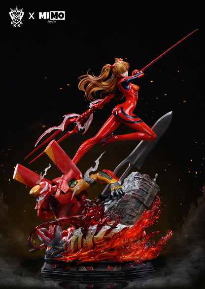[PREVENTA] Asuka- Neon Genesis Evangelion - Estatua 1/6 - Dark King × MIMO Studio