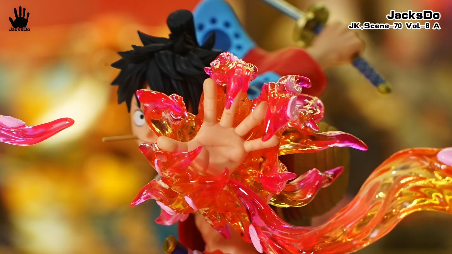 [CHINA STOCK] JacksDo Vol.8 POP WA Luffy Busoshoku Haki Parts