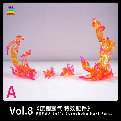 [CHINA STOCK] JacksDo Vol.8 POP WA Luffy Busoshoku Haki Parts