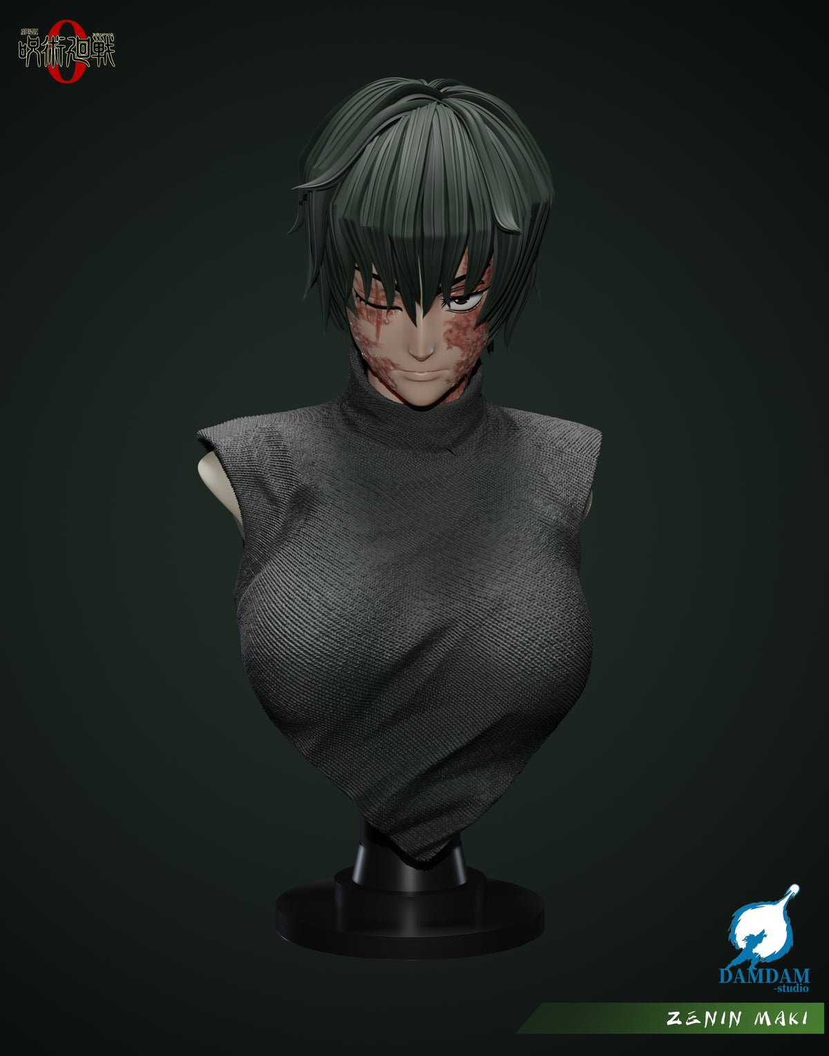[PREVENTA] Maki Zenin- Jujutsu Kaisen- Estatua 1/6 - DAMDAM Studio
