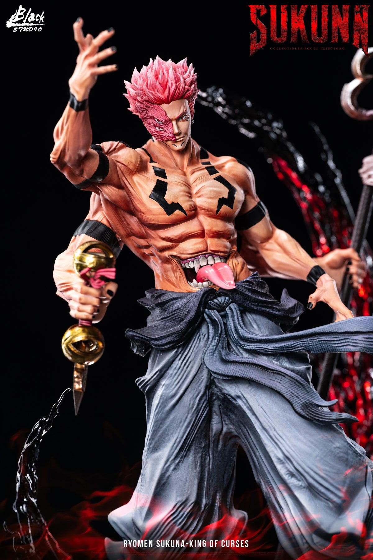 [PREVENTA] Ryomen Sukuna- Jujutsu Kaisen- Estatua Premium Ver.- Black Studio
