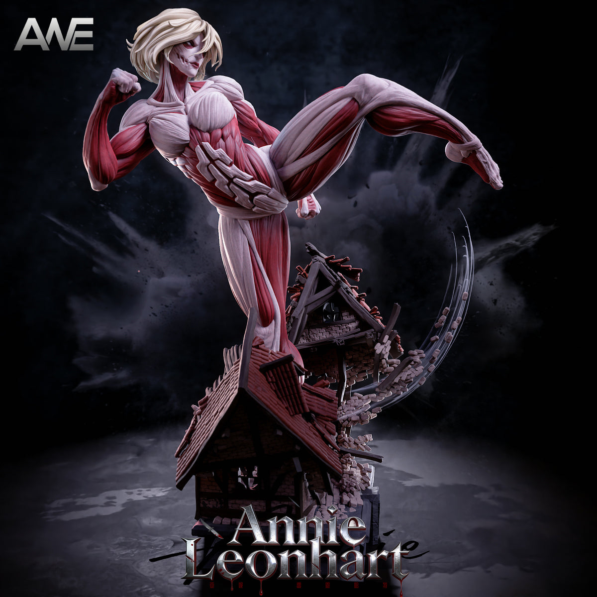 [PREVENTA] Titán Femenino- Shingeki no Kyojin - Estatua - Ane Studio