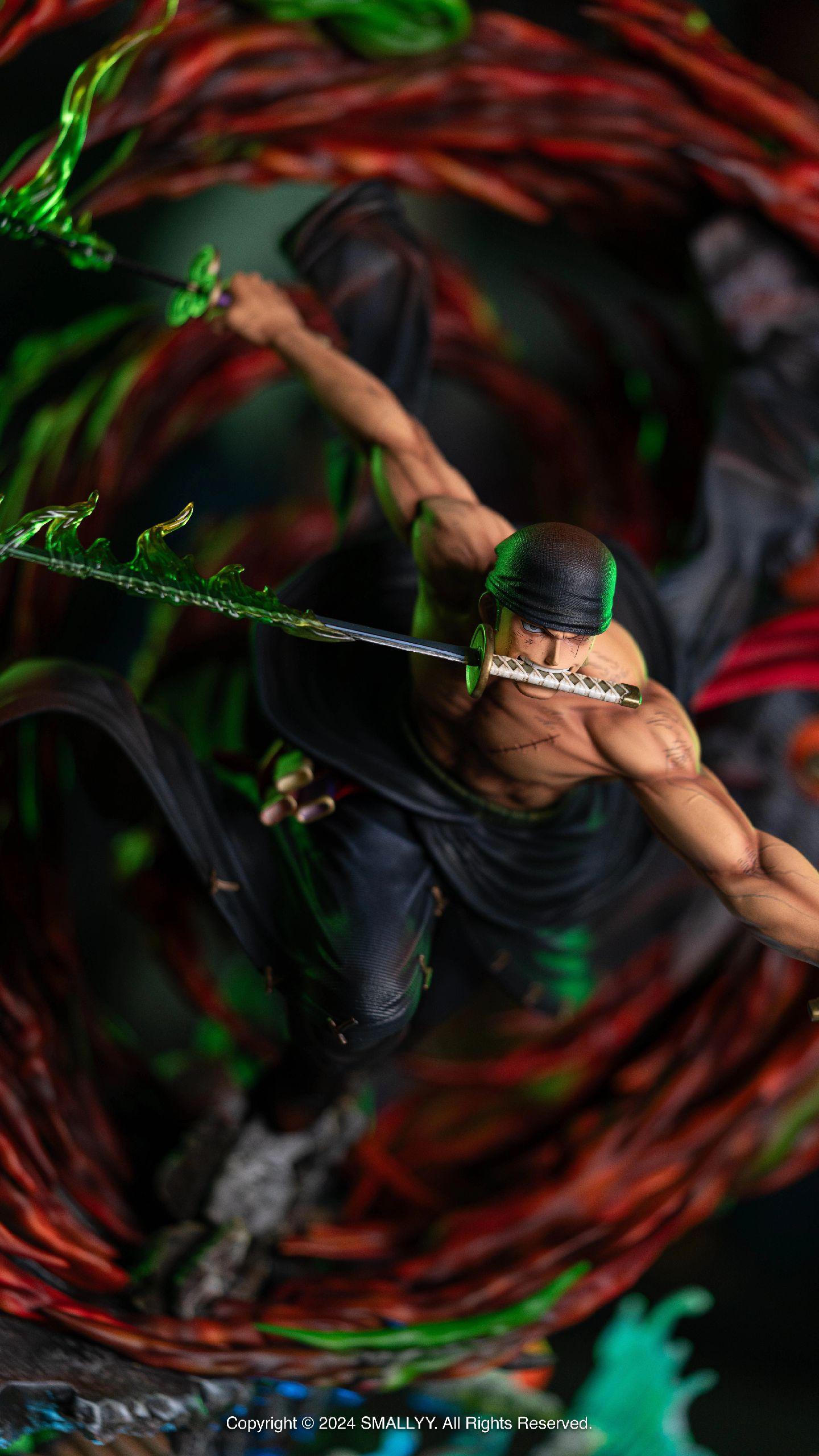 [STOCK] Toei Animation Studio & Light Year Studio - One Piece Roronoa Zoro Overlord Three Sword Style