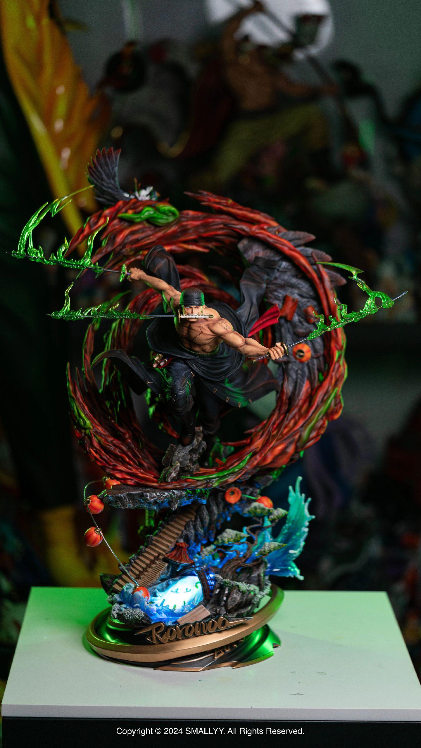 [STOCK] Toei Animation Studio & Light Year Studio - One Piece Roronoa Zoro Overlord Three Sword Style
