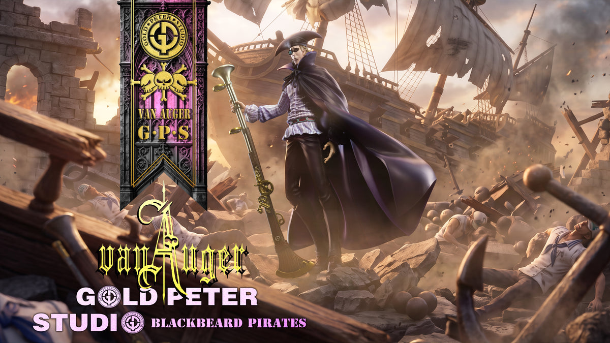 [PREVENTA] Van Augur -One Piece- Estatua 1/8 - Gold Peter Studio