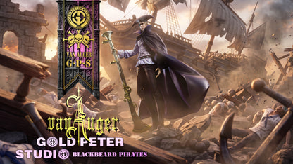 [PREVENTA] Van Augur -One Piece- Estatua 1/8 - Gold Peter Studio