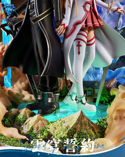 [PREVENTA] Kirito y Asuna - Sword Art Online- Estatua 1/6 - Seven Studio