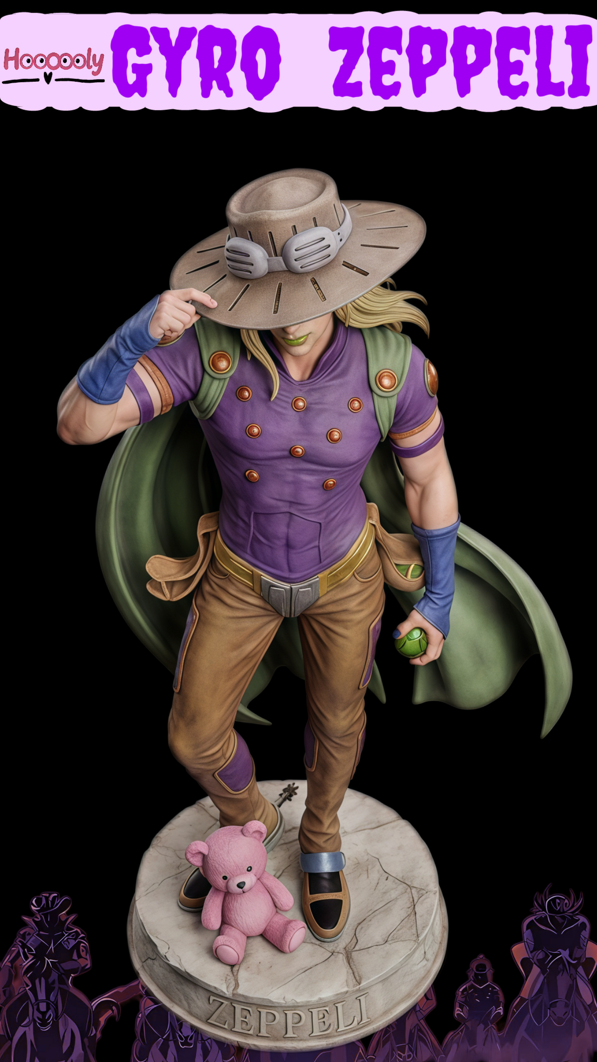 [PREVENTA] Gyro Zeppeli -JoJo's Bizarre Adventure- Estatua 1/6 - Hoooooly Studio