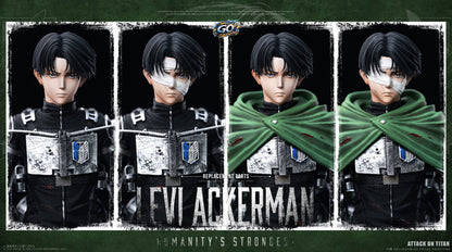 [PREVENTA] Levi Ackerman- Shingeki no Kyojin- Estatua 1/6 - Go Figure Studio