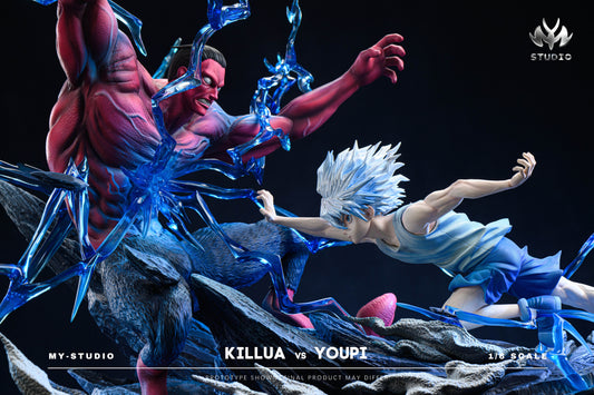 [PREVENTA] Killua vs Menthuthuyoupi - Hunter x Hunter - Estatua 1/6 - Mu Yao Studio