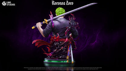[PREVENTA] Roronoa Zoro- One piece- Estatua 1/4 Busto - Uno Studio