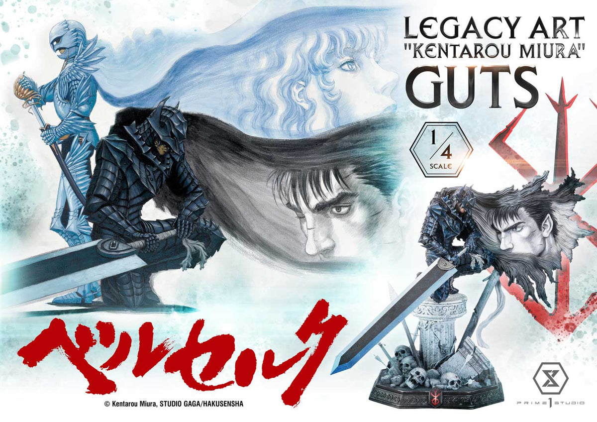 [PREVENTA] Prime 1 Studio Guts/Griffith ~ Bonus Version 1/4 Estatua Licenciada