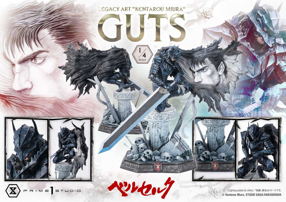 [PREVENTA] Prime 1 Studio Guts/Griffith ~ Bonus Version 1/4 Estatua Licenciada