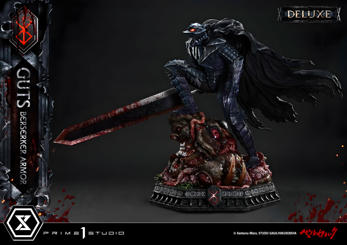 [PREVENTA] Prime 1 Studio Guts, Berserker Armor DX Bonus Version Estatua Licenciada