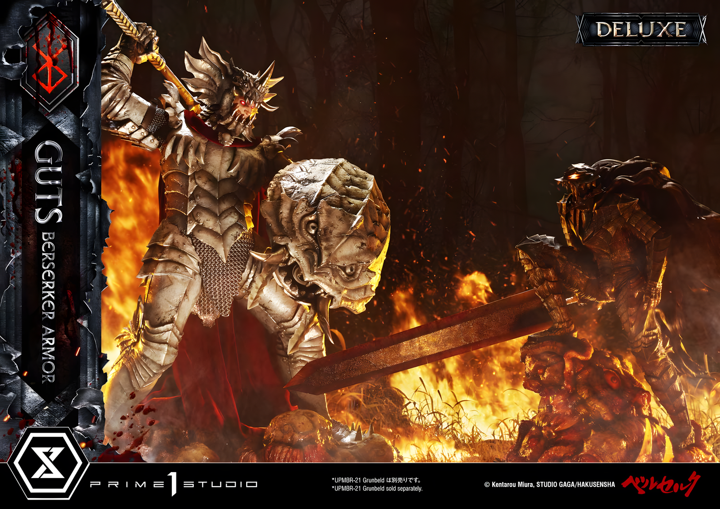 [PREVENTA] Prime 1 Studio Guts, Berserker Armor DX Bonus Version Estatua Licenciada