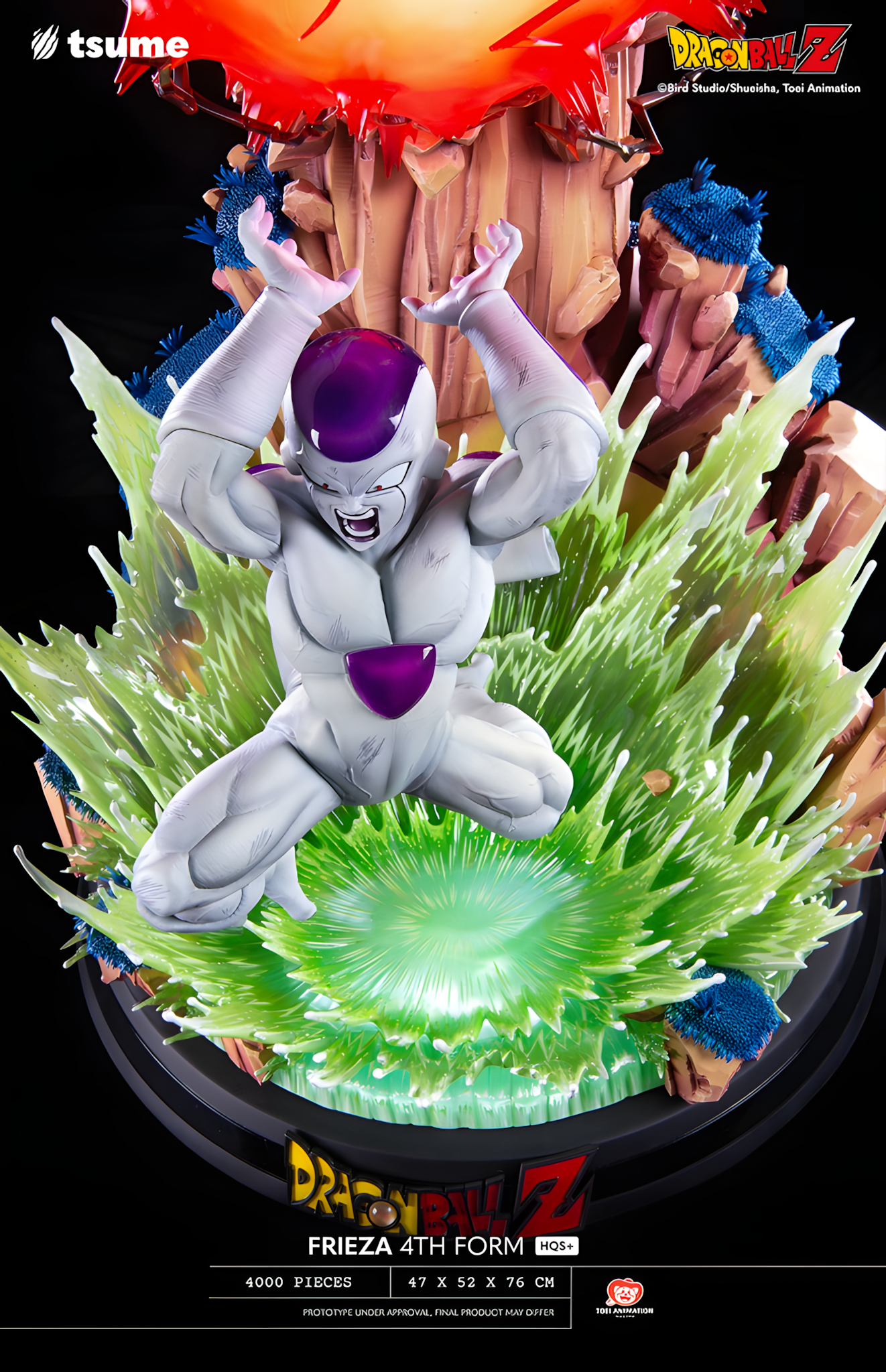 [PREVENTA] Tsume Art Studio Frieza 4th Form de Resina Licenciada