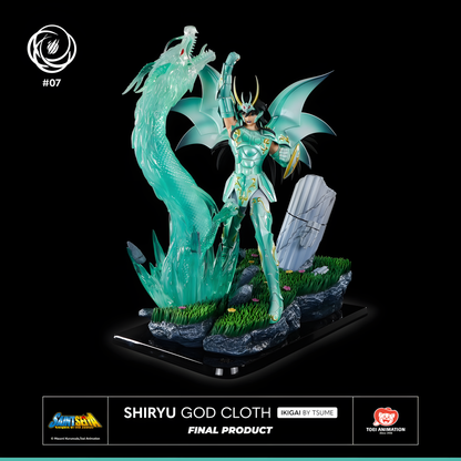 [ENCARGO] Tsume Art Studio Shiryu God Cloth Estatua de Resina Licenciada