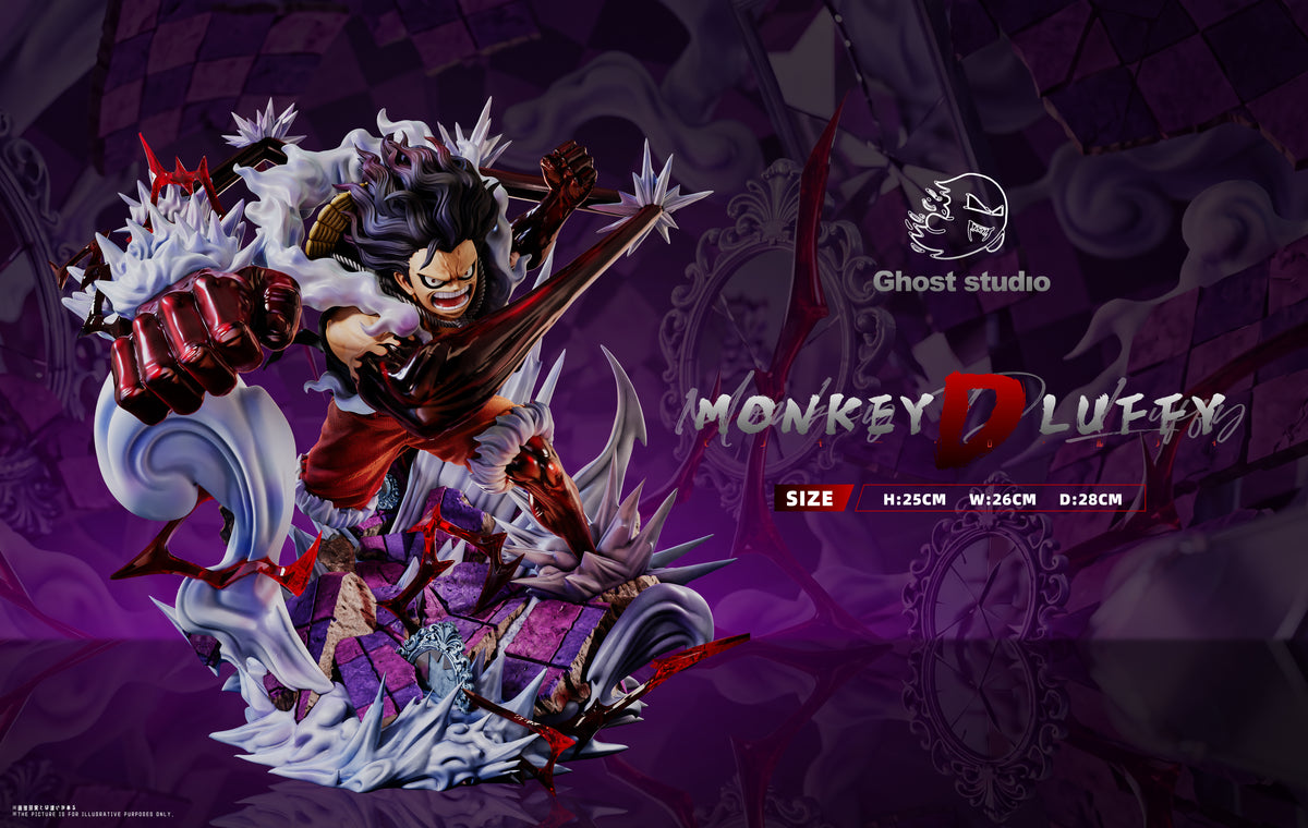[PREVENTA] Luffy Gear 4 Snakeman- One piece- Estatua 1/8 - Ghost Studio