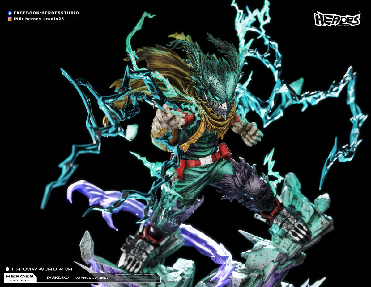 [PREVENTA] Dark Deku- My Hero Academia- Estatua 1/6- Heroes Studio