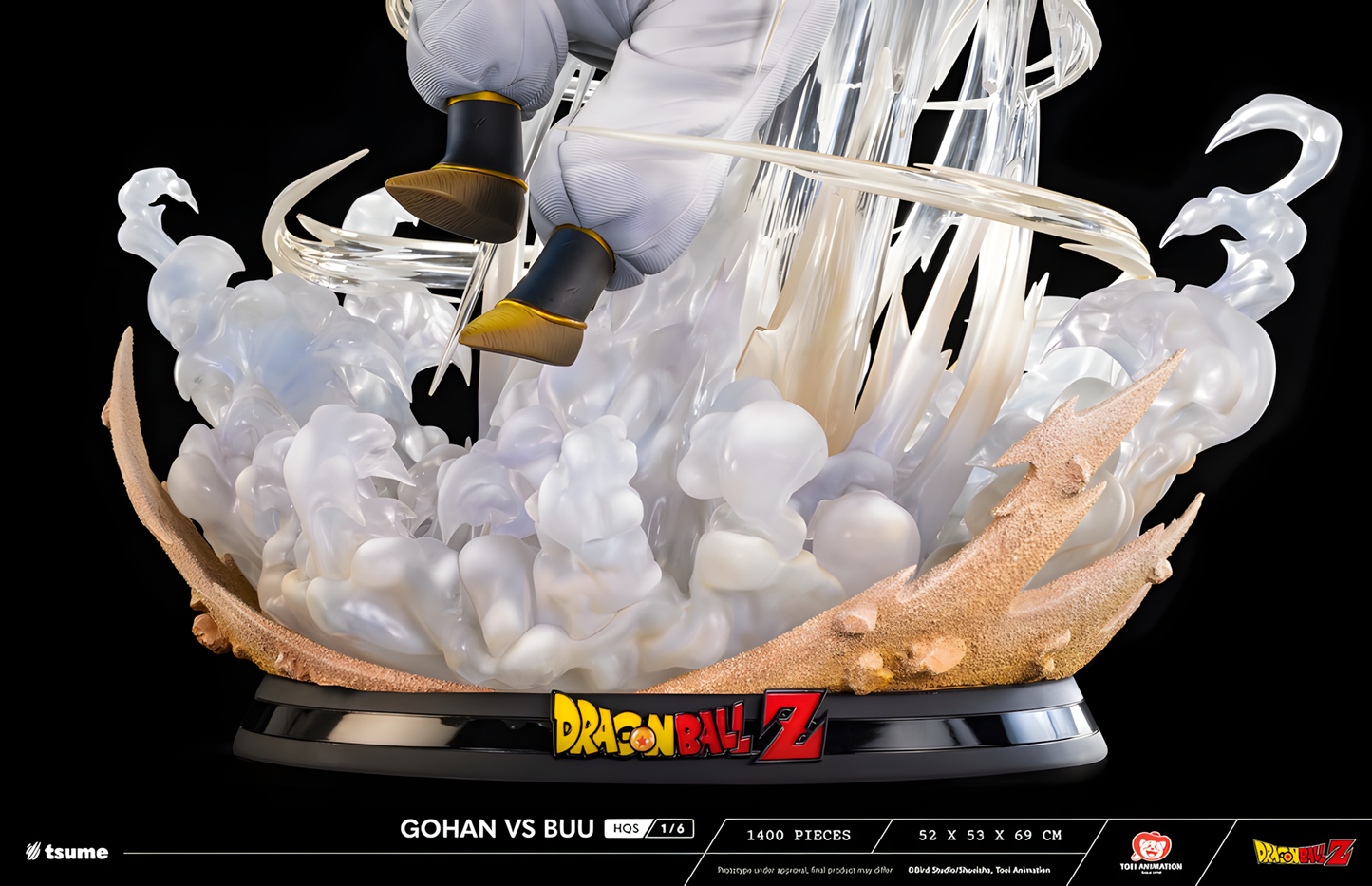 [PREVENTA] Tsume Art Studio Gohan vs Buu de Resina Licenciada
