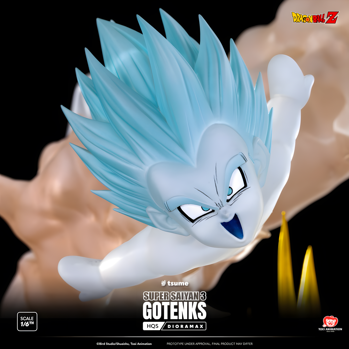 [PREVENTA] Tsume Art Studio Gotenks SSJ3 Estatua de Resina Licenciada