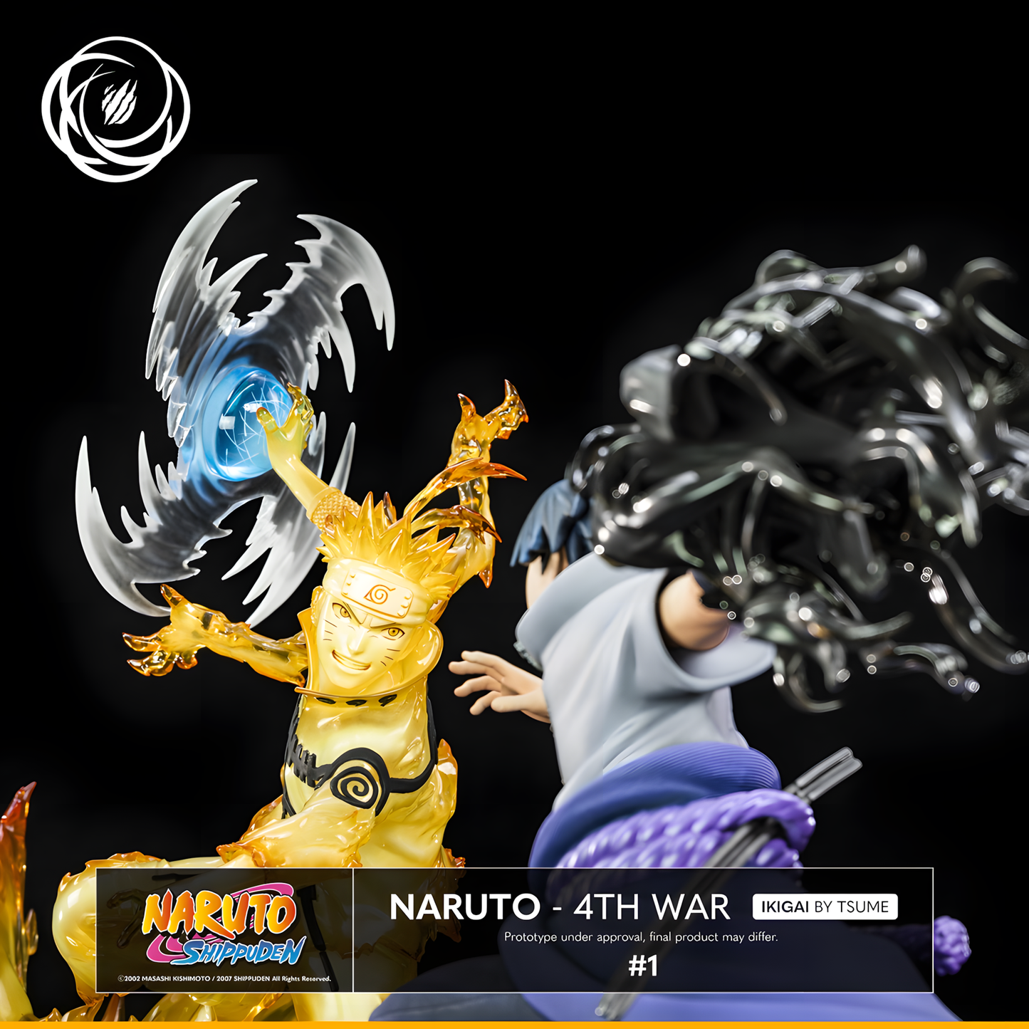 [CHINA STOCK] Tsume Art Studio Naruto Estatua de Resina Licenciada