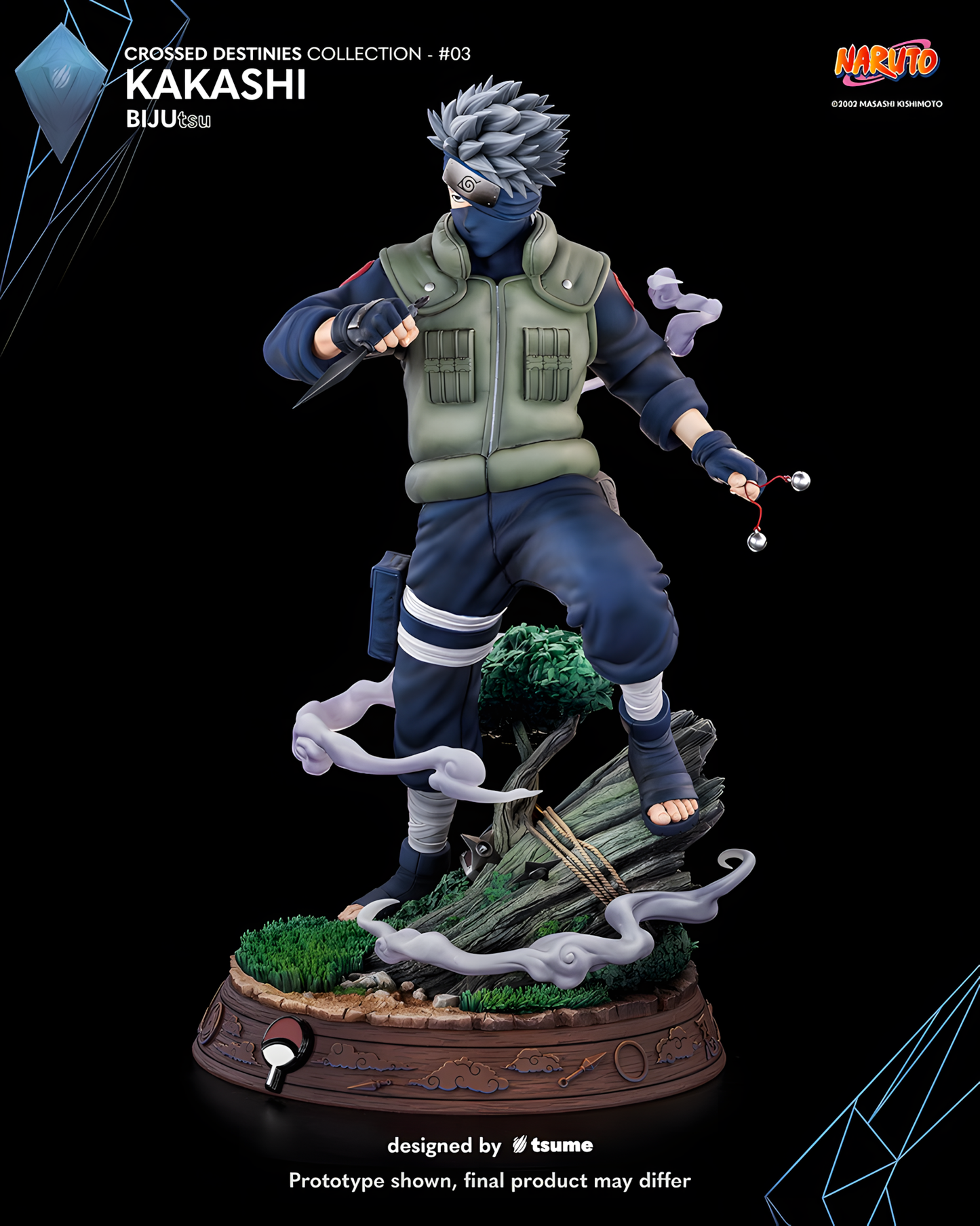 [PREVENTA] Tsume Art Studio Kakashi (BIJUtsu) Estatua de Resina Licenciada
