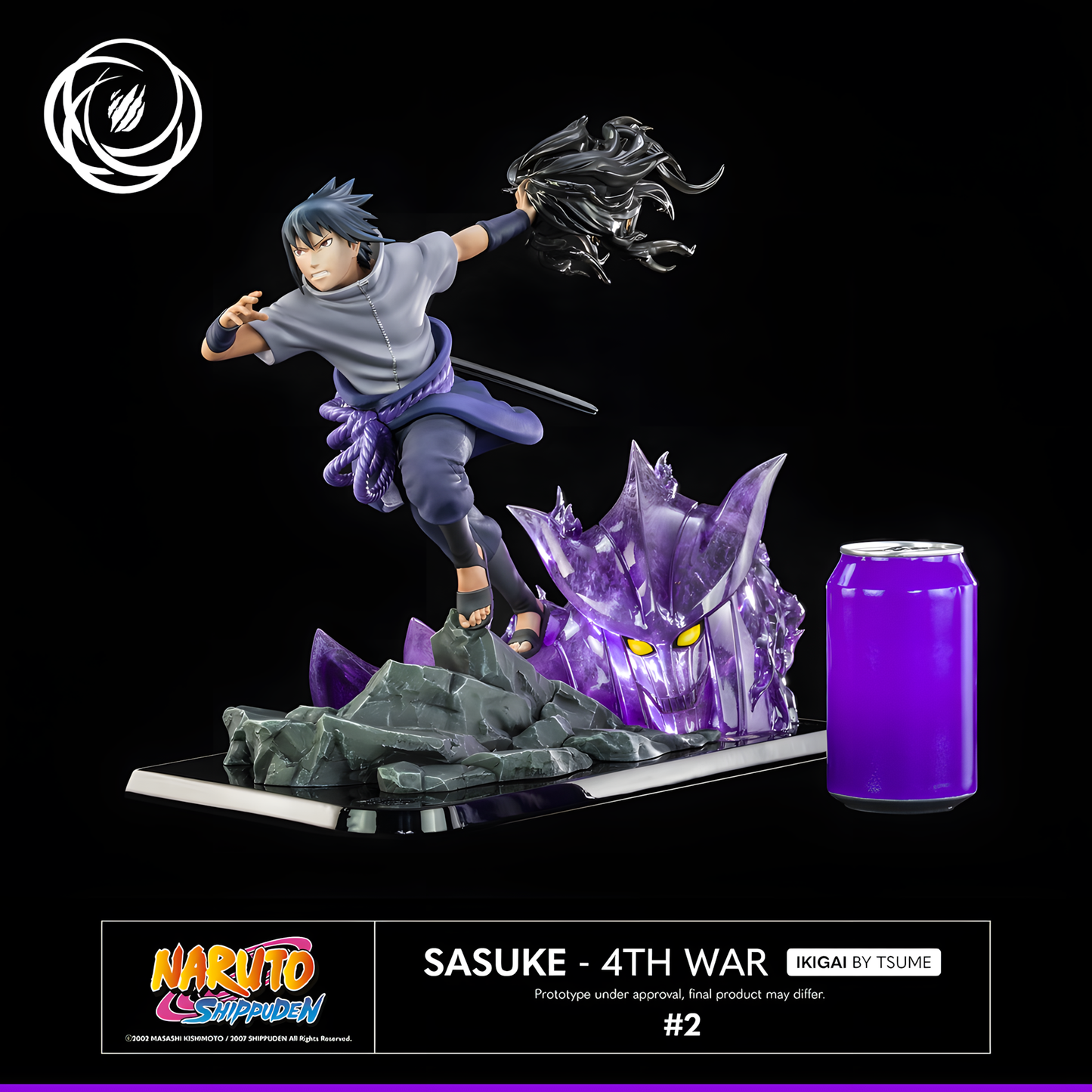 [ENCARGO] Tsume Art Studio Sasuke - 4th War Estatua de Resina Licenciada